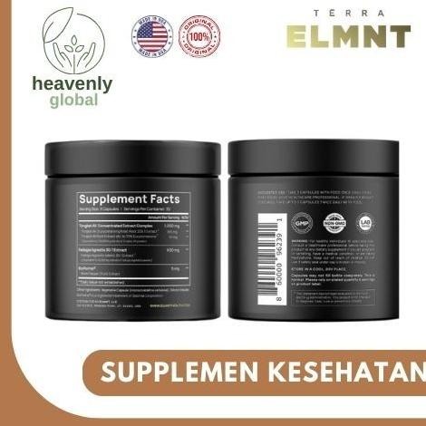Terra Elmnt Tongkat Ali Fadogia Agrestis 90 Capsules, Non-Gmo
