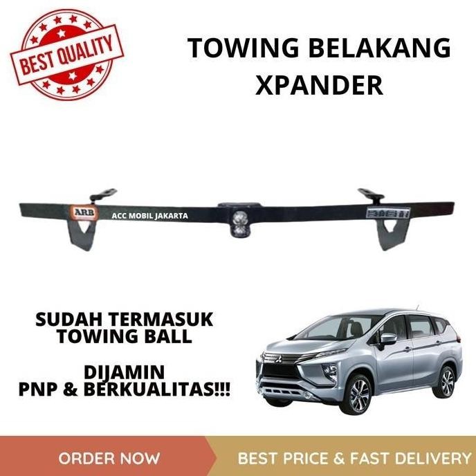 TOWING BAR ABESI BUMPER BELAKANG MOBIL XPANDER SPORT EXCEED CROSS