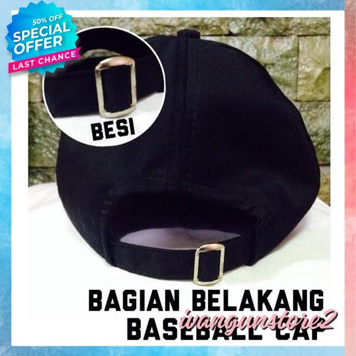 HIGHT CLASS TOPI BASEBALL BAHAN RAFEL CAP DISTRO BABY PINK MUDA BELAKANG RING BESI POLOS CUSTOM INDO
