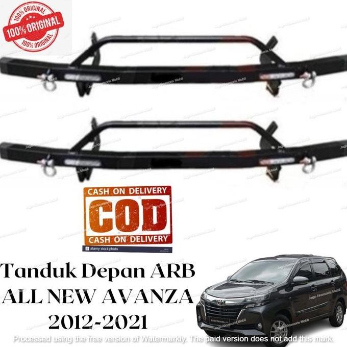 TANDUK TOWING DEPAN BELAKANG PELINDUNG BEMPER ALL NEW AVANZA 2012-2
