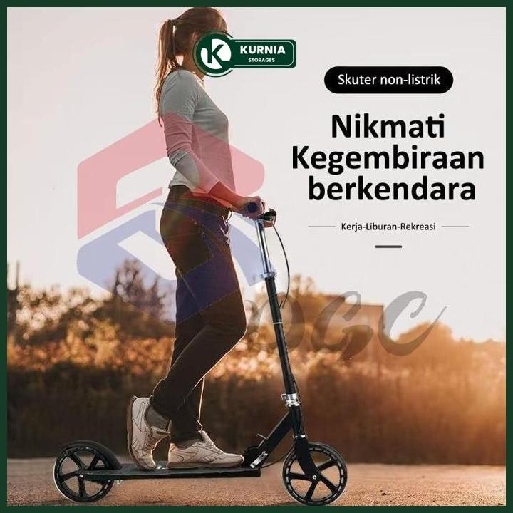 sa-324 Re27 DGC Skuter Lipat Roda 2/Scooter Skuter Otoped Anak hingga Dewasa EXOTIC  (Ada Rem) Premi