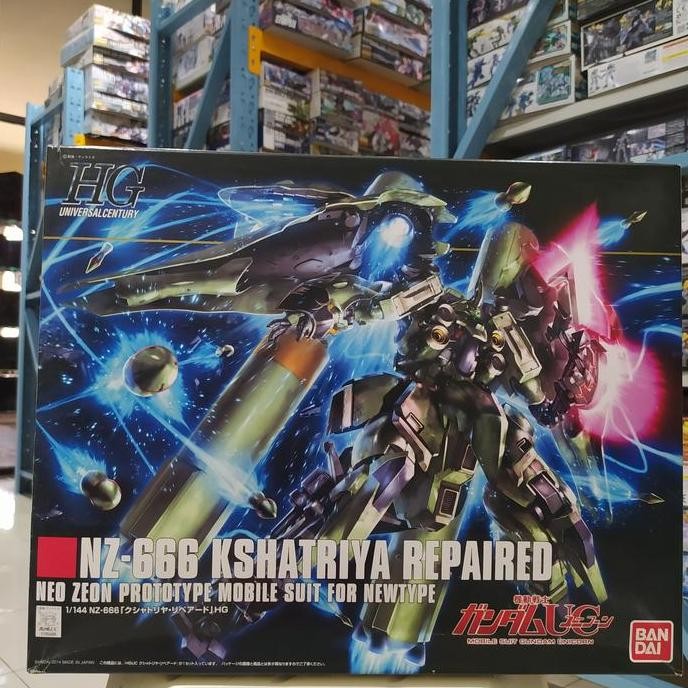 ] Gundam HG NZ-666 KSHATRIYA REPAIRED BANDAI original