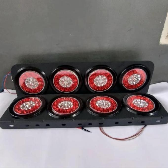 STOPLAMP TRUK SHILIDUO BULAT LAMPU BELAKANG STOPLAMP TRUK BULAT MODEL KALIMANTAN SHILIDUO HARGA SEPA