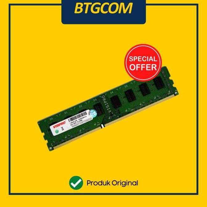 RAM Visipro DDR3 8GB 1600MHz PC12800