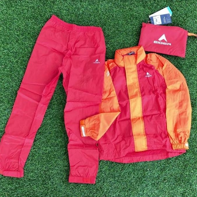 Promo Jas hujan Eiger Anak Rainiest Kids 1.0 Raincoat Rainsuit kids Setelan COD