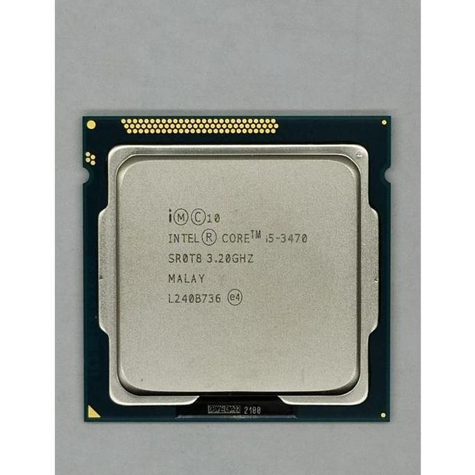 TERMURAH - Processor Intel Core i5 3470 / Tray Socket 1155 Gen 3 Ci5 - 3470