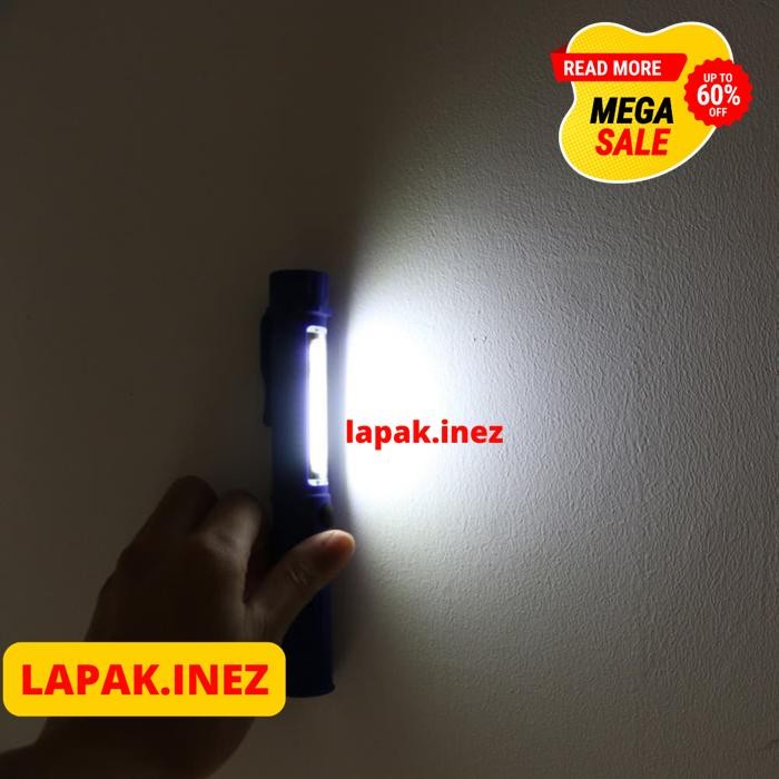 SENTER LED 3 IN MAGNET COB CHIP ON BOARD CAMPING BY INE'Z COLLECTION