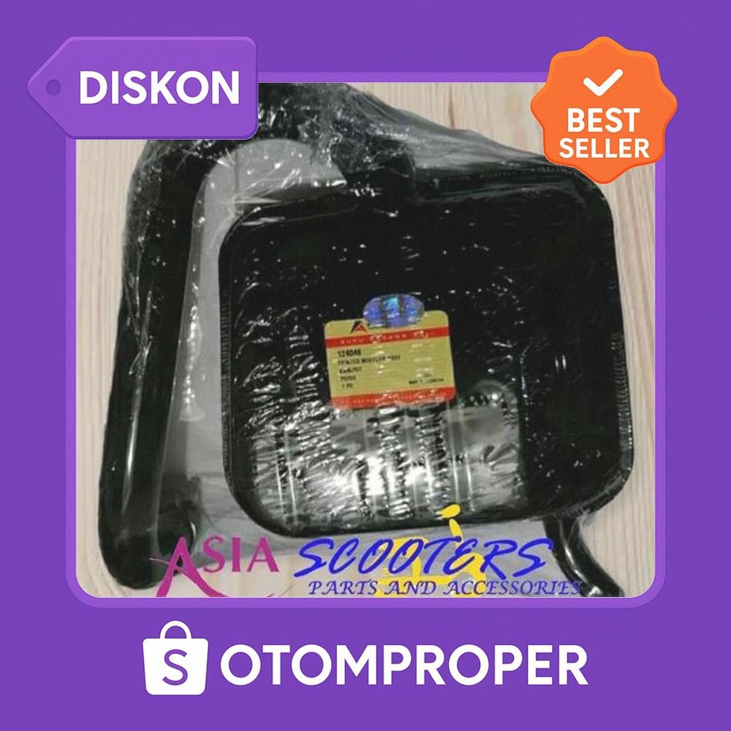 Knalpot Vespa Super Ps Danmotor Original