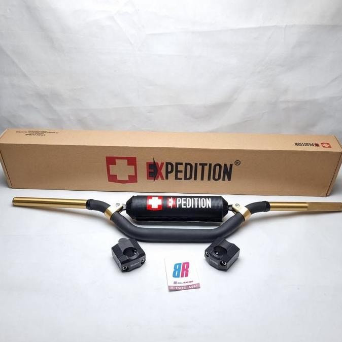 TERBARU - STANG FATBAR TWINWALL + RAISER STANG EXPEDITION KLX CRF