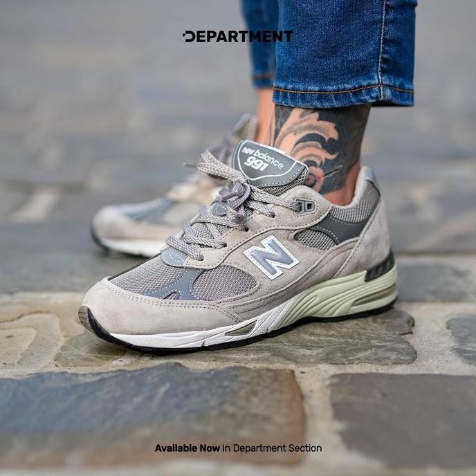 Sepatu Sneakers Wanita New Balance 991 "Made In Uk" W991Gl Original