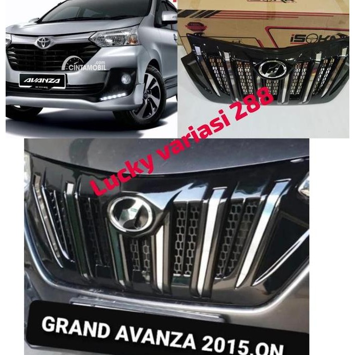 Ready Grill Depan Geril Grand Avanza Xenia 2016 2017 2018 Model Apollo Grill Model Alphard Grand Ava