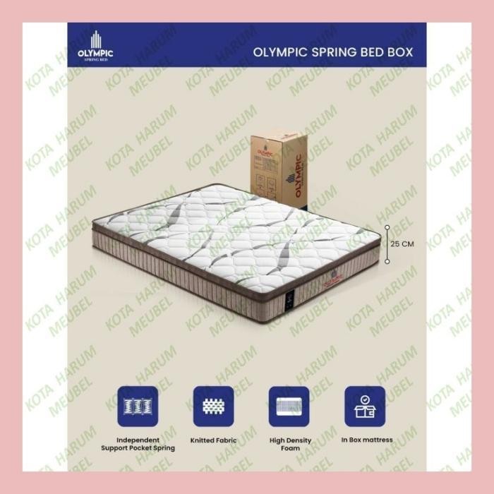 Kasur Springbed In The Box Olympic Uk 180X200 Murah No 1 King Bandung New Best Quality 100% Original