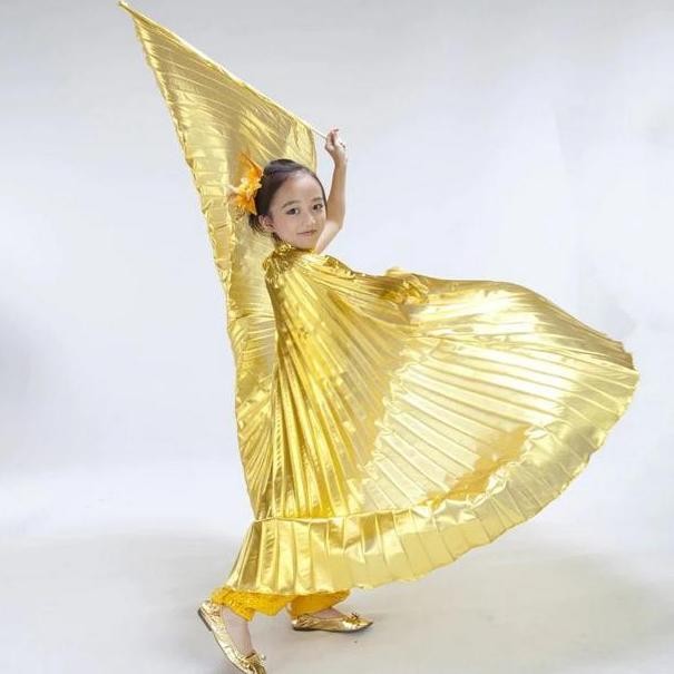 Sayap Kerub Belly Dance Sayap Malaikat Anak Kerub Alat Tari Kostum Props PS