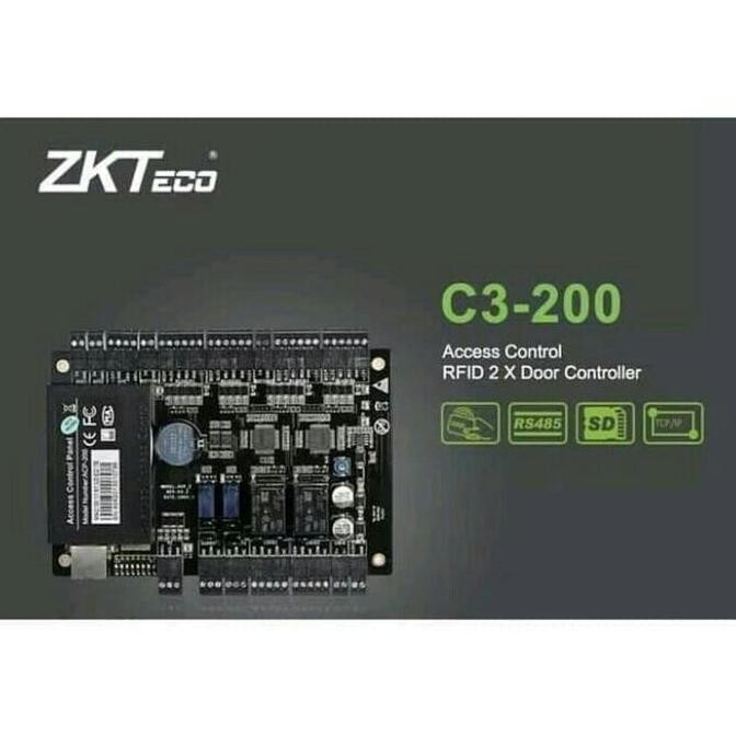 access control c3-200 controller board c3 200 zkteco akses kontrol