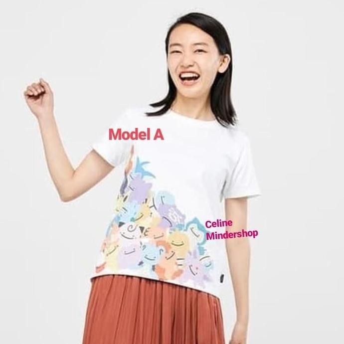UNIQLO X Pokemon Kaos Wanita