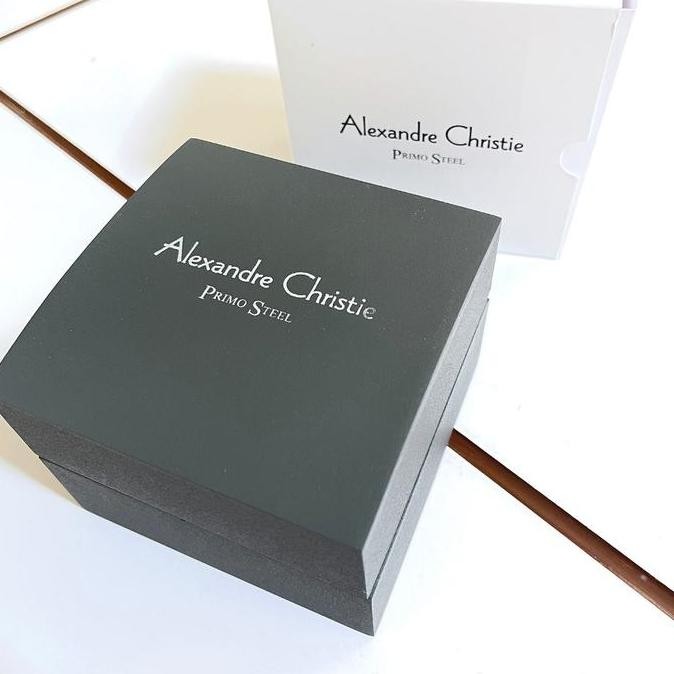 AC 1037 ALEXANDRE CHRISTIE AC1037 JAM TANGAN COUPLE MODEL KOTAK ORIGINAL GARANSI RESMI ANALOG WATCHE