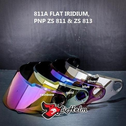 Zeus 813 Black Helm Full Face Double Visor Helmet