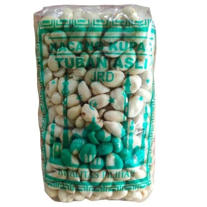New Paket 1 Ball (10 Pack) Kacang Tanah Mentah Kupas Asli Tuban Kemasan 350 Gram Cap Berkah Kualitas