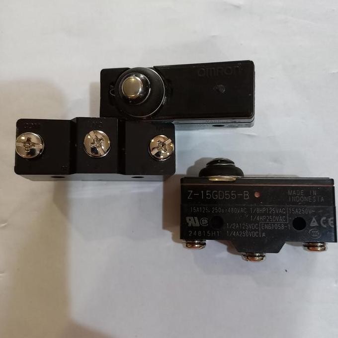 Terbaik Micro Limit Switch Z-15Gd55-B Omron 100% Ori