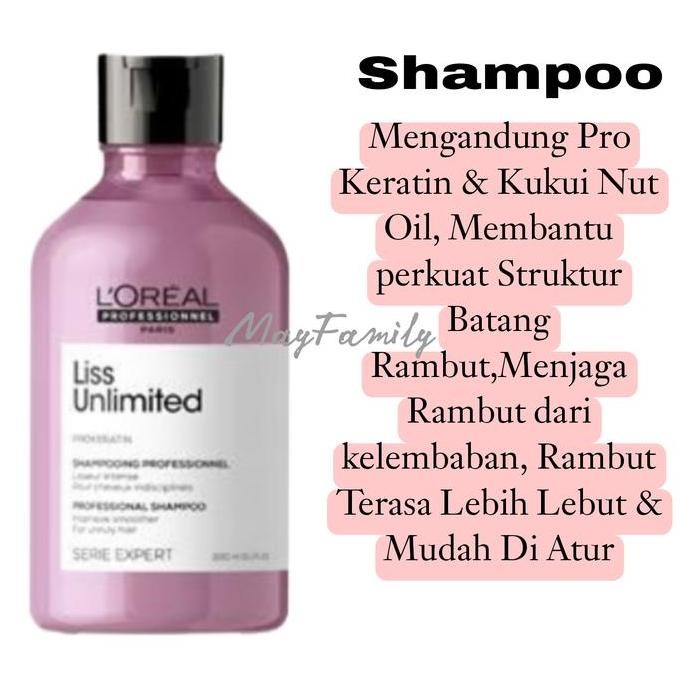 Loreal serie expert shampoo liss unlimited
