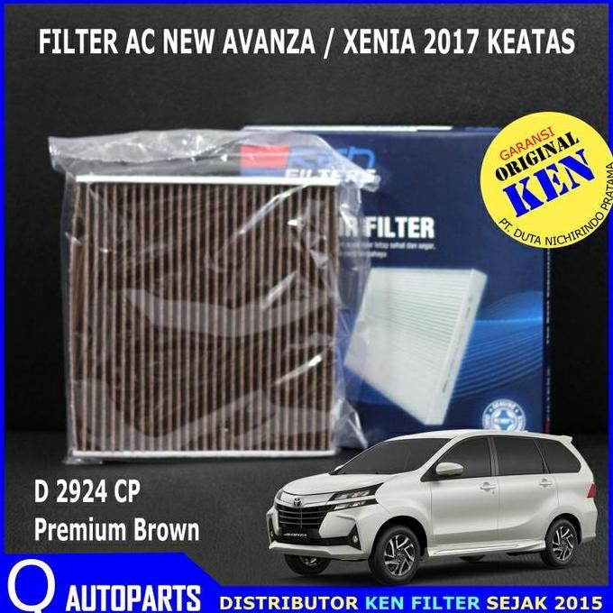 KEN Filter AC New Avanza, New Xenia, 2017 Keatas. Premium Brown