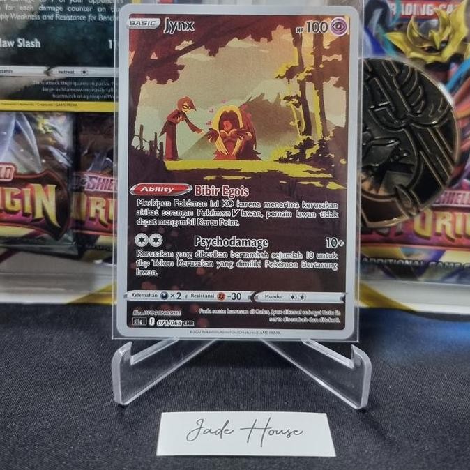 New  Jynx 071/068 CHR Arkana Memuncak (s11a) - Kartu Pokemon TCG Indonesia