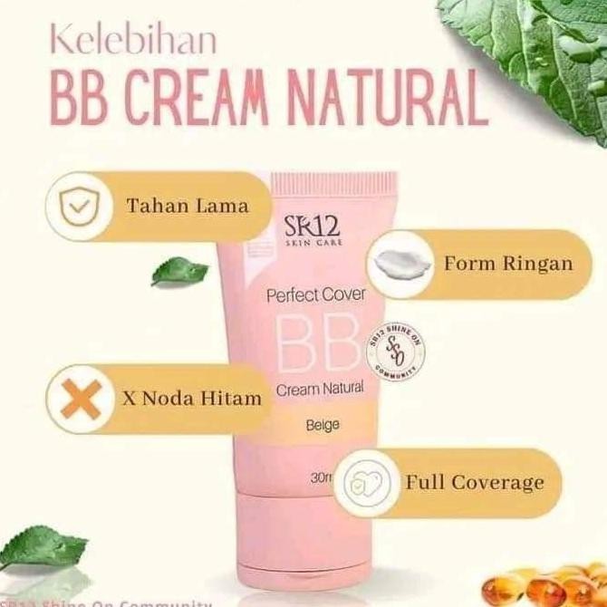 Terbaik Bb Cream Glow Spf 20/Bb Krim Sr12/Bb Cream Kulit Sawo Ivory/Alas Bedak 100% Ori