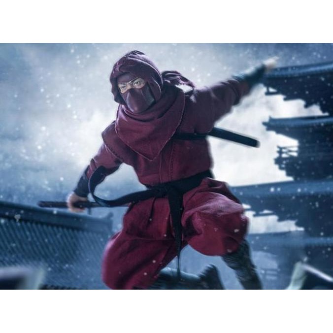 New  6inch+ x Vtoys 1/12 Shadow Red Ninja