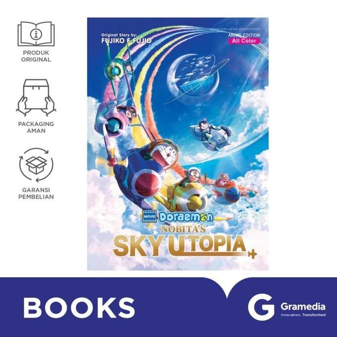 Gramedia Buku Comic Doraemon Movie Nobita'S Sky Utopia (Fujiko F. Fujio)