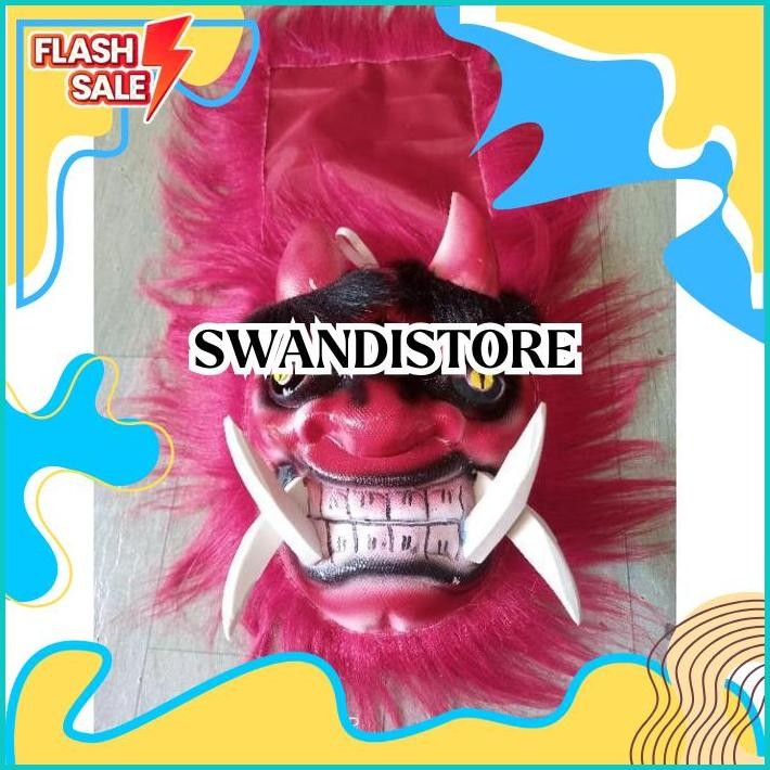 Buta Gedrug/Topeng Gedrug Mulut Bergerak/Topeng Buto Gedrug MURAH