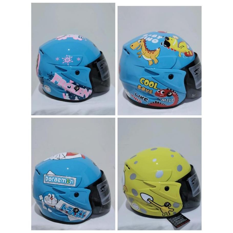 HELM ANAK KECIL / 3 4 5 6 7 8 Tahun LAKI DAN PEREMPUAN BISA / HELM