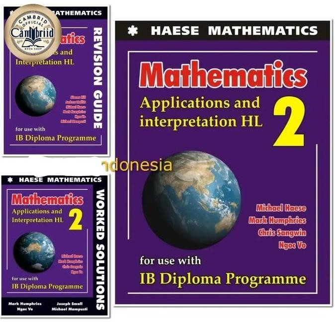 TERLARIS Buku Applications and Interpretation HL 2 / IB Diploma / Haese Mathematics