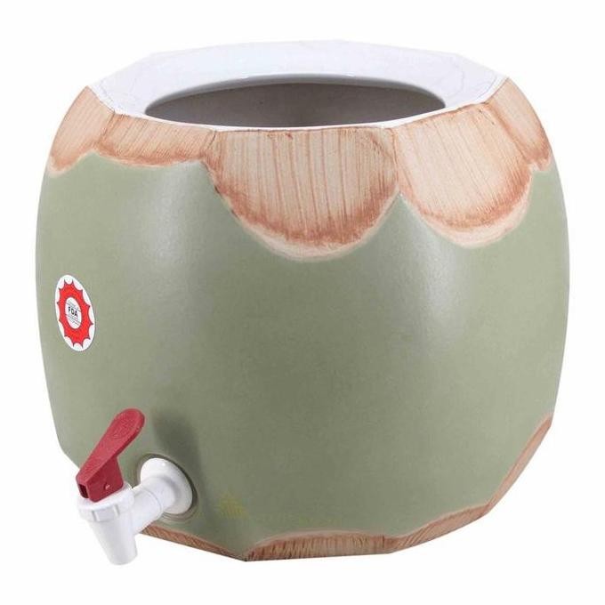 Guci Galon Keramik Embos Kualitas Terbaik Harga Termurah