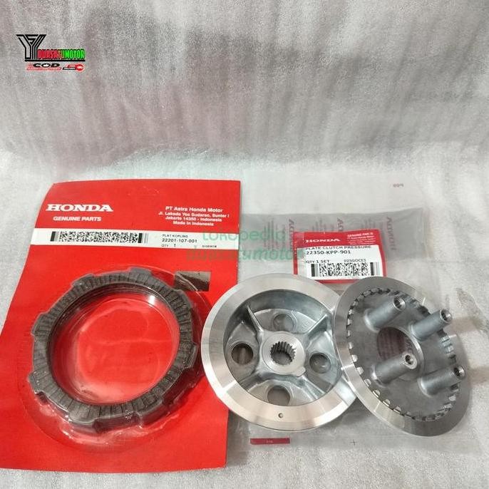 Rumah Kopling Assy + Kampas Kopling Honda Cb150R Old, Cbr150 Old