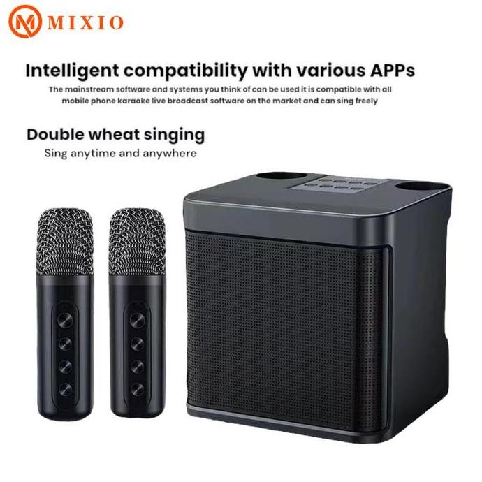 Mixio Ys-203 Voice Change Karaoke Speaker Bluetooth For Mobile Phone