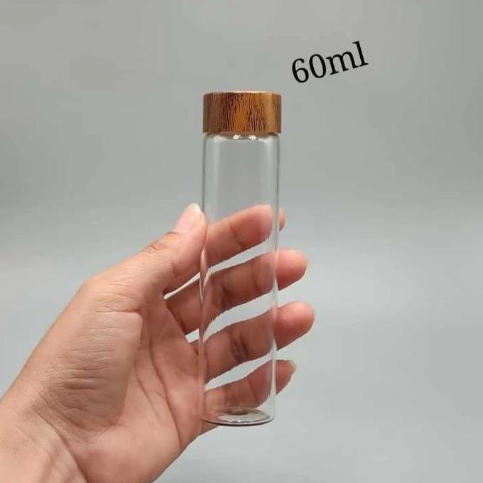 Botol Tabung Sample Botol Tabung Display 6 buah [6set] Kopi Botol Tabung Contoh Botol Tester Tabung 