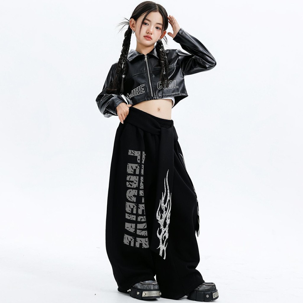 Autumn Girls Jazz Dance Costumes Children jazz Girls Street Dance Cool Fashionable Children's Jazz D