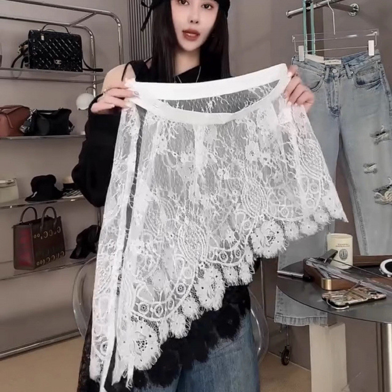 Rok Renda Serbaguna Gaya Mori Wanita untuk Komuter