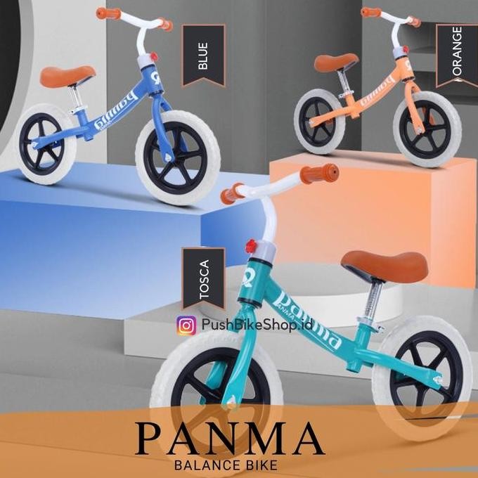 Panma Balance bike - Green Tosca