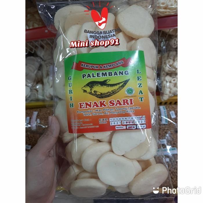 Kerupuk Ikan Palembang/Kerupuk ikan bulat kecil