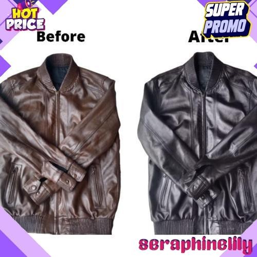 cat kulit asli warna hitam 100 ml.cat jaket kulit,cat tas kulit,cat sepatu kulit,DLL Bigpromo