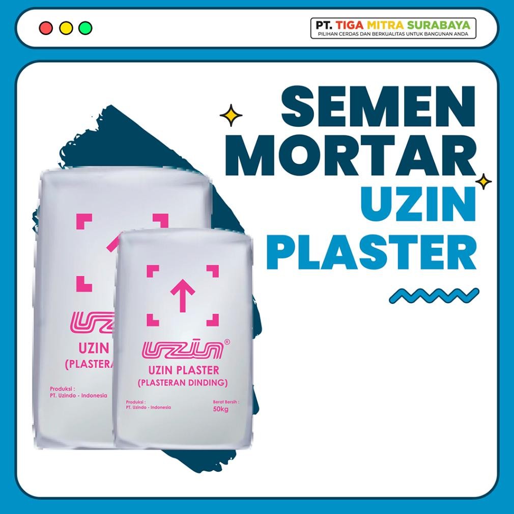 New - Semen mortar plesteran dinding Uzin Plester 50 kg ,,