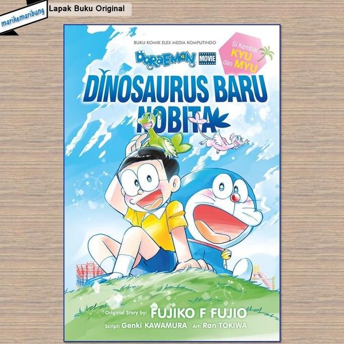 Buku Komik Doraemon Movie: Dinosaurus Baru Nobita: Si Kembar Kyu & Myu