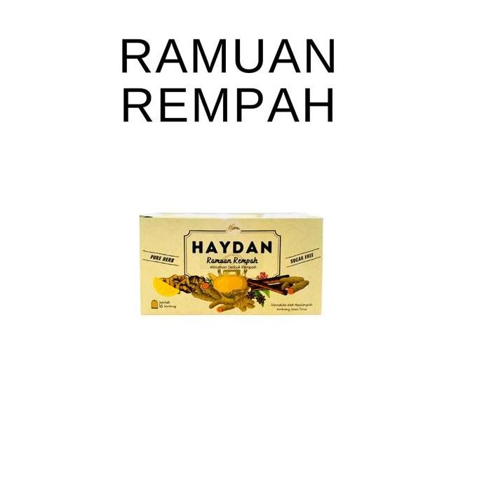 READY STOCK 2 BOX HAYDAN RR/ HAYDAN.HEALTHY / HAYDAN OFFICIAL / HAYDAN REMPAH/ JSR/ HAIDAN/ HEYDAN/ 