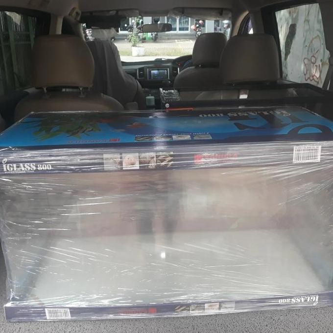 Aquarium Bending Kandila Iglass 800 80X40X40 8Mm Kualitas Terbaik Harga Termurah
