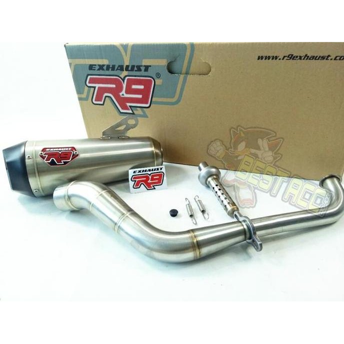 Knalpot R9 Alpha Series New Pcx 150 2018 Alpha Series Stainless