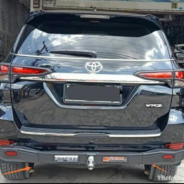 towing /pengaman bumper belakang all new Fortuner VRZ dan Fortuner TRD