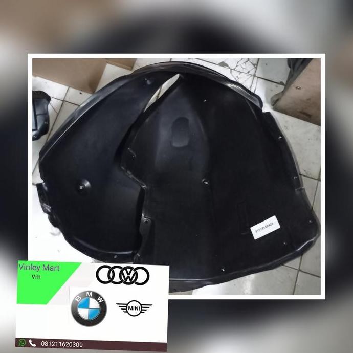 inner fender / plastik lumpur depan kiri BMW E39
