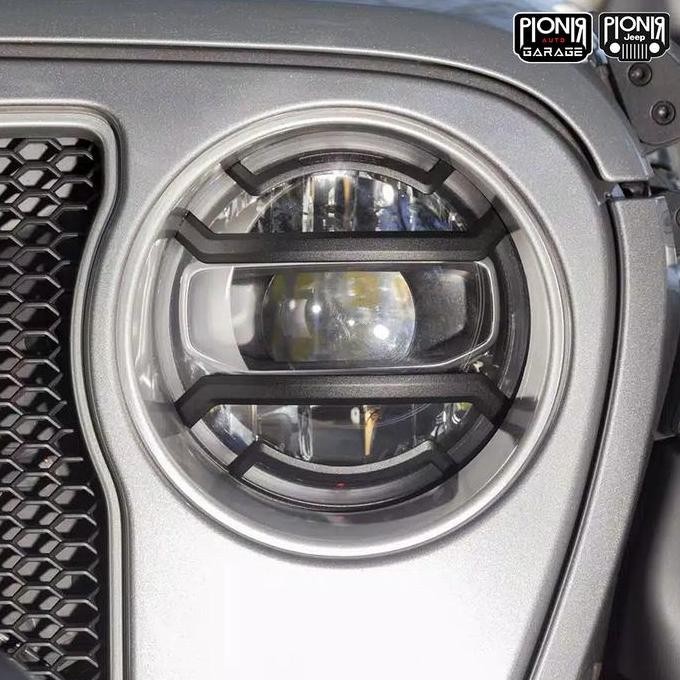Pelindung Lampu Depan Jeep Wrangler JL | Headlamp Guard Jeep JL | Head Lamp Guard Elite Jeep JL Peli