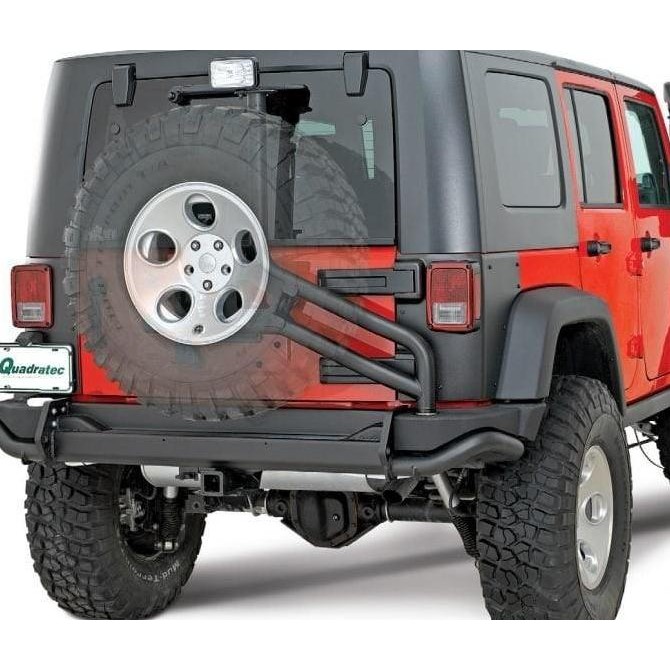 Bumper Belakang AEV Dengan Tire Hanger Jeep Wrangler Rubicon JK